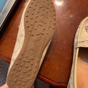 Coach flat shoes